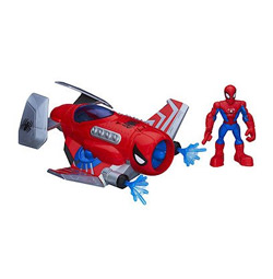 Figurine playskool Spiderman avion