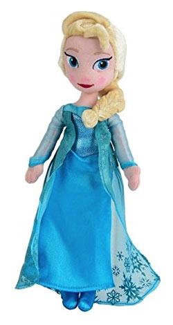 Peluche Elsa La reine des neiges