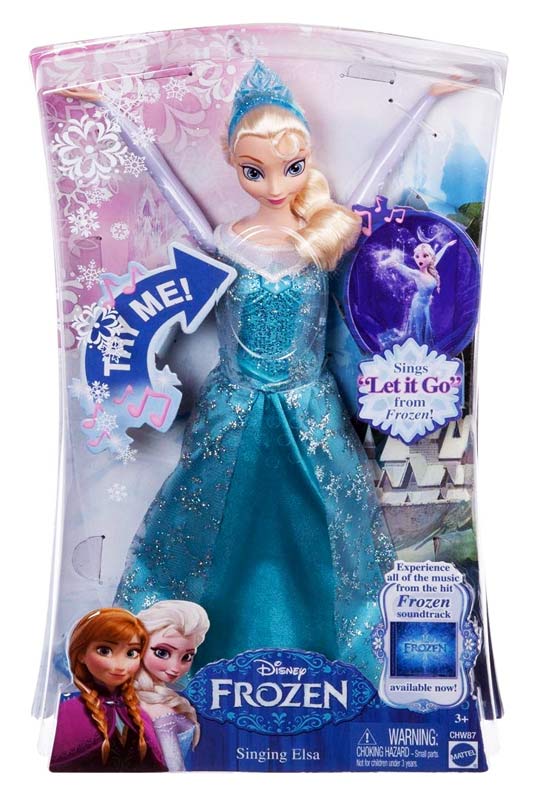 Reine des Neiges - Poupée chantante Elsa