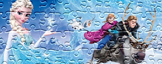 Puzzles reine des neiges