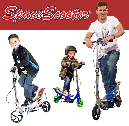 Le space scooter illustration
