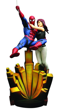Statuette Spiderman et May Jane 25 cm