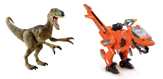 Switch and Go - Rotor le Velociraptor - Mode Dinosaure