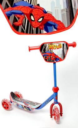 Trottinette Spiderman 3 roues