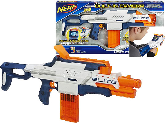 Pistolet Nerf Elite Cam Ecs-12