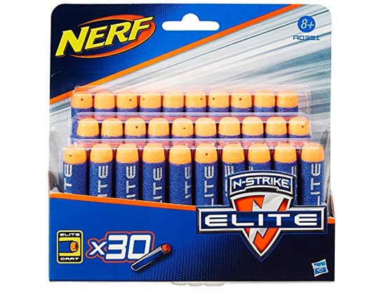 Fléchette Nerf N-Strike Elite  - Pack de 30 fléchettes