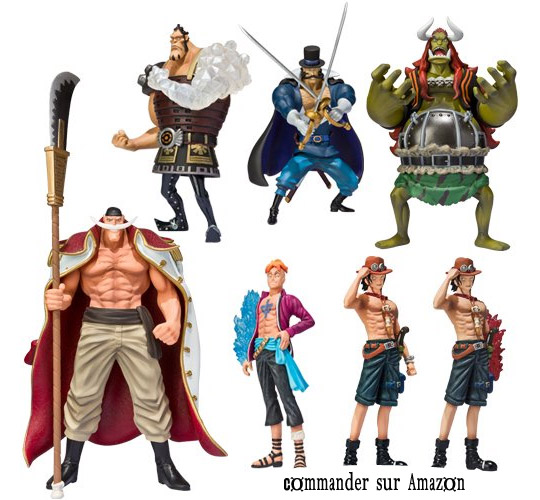 One piece pack 6 figurines