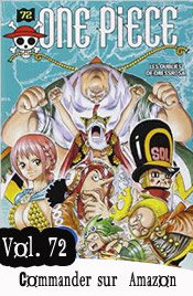 One piece manga volume 72