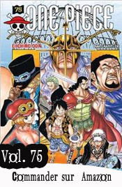 One piece manga volume 75