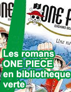 Romans One Piece en bibliotheque verte
