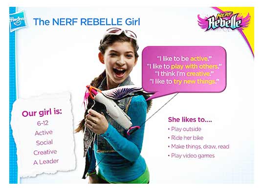 Nerf Rebelle Girl