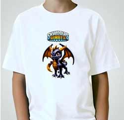 SKYLANDERS - Tshirt enfant blanc Spyro Taille 11/12 ans 