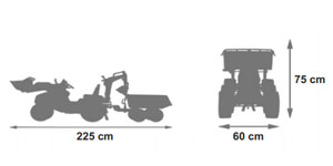 Falk 1000W - Longueur