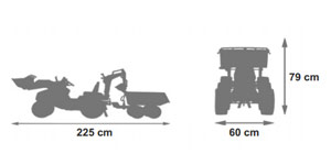 Falk 1010W - Longueur