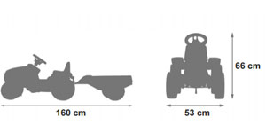 Falk 1040B - Longueur