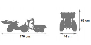 Falk 992N - Longueur