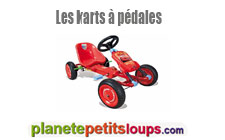 Les karts à pédales sur Planetepetitsloups