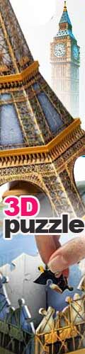 Puzzle 3D Monuments célèbres 
